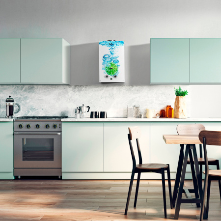 Колонка газовая Ballu GWH 10 Fiery Glass Lime