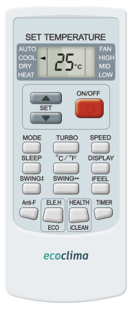 Настенный кондиционер ECW-AX12/FB-4R1