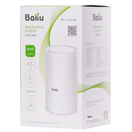 Увлажнитель ультразвуковой Ballu UHB-300W
