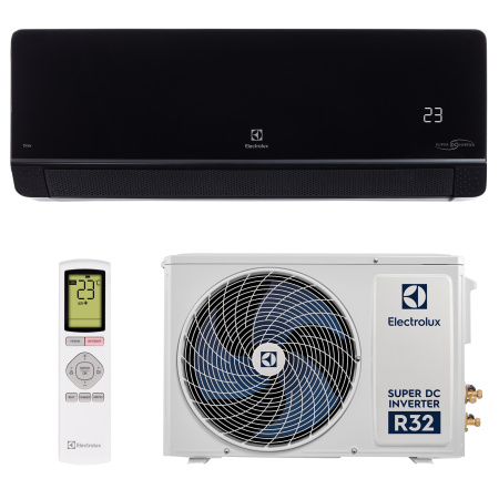 Сплит-система инверторного типа Electrolux Onix Super DC EACS/I-12HIX-BLACK/N8 комплект