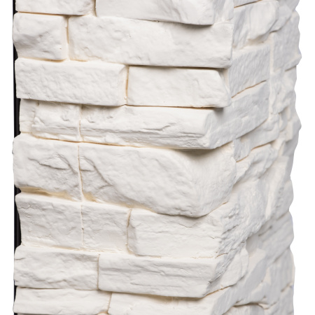 Портал Firelight Michigan 40 камень молочный, шпон темный дуб